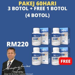 4 Botol Cordyc+